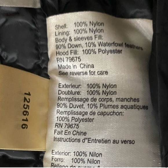 Michael Michael Kors Packable Down Fill Jacket Size XS - Picture 10 of 15